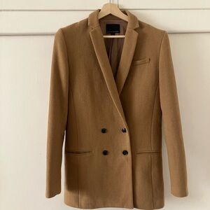 NWOT Double-Breasted Tan Blazer